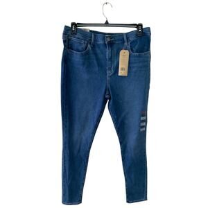 Levis 720 Red Tab Jeans Womens 33x29 High Rise Super Skinny Stretch Denim NWT